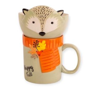 Home Essentials & Beyond
Happy Fall Fox Mug and Bowl Set NWT